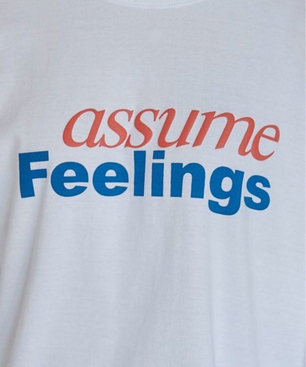 WEGO 【ANGIE VINTAGE】ロゴプリントロンT ホワイト