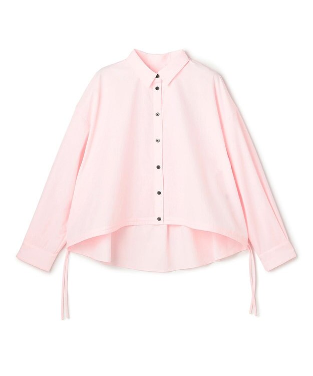 UNFILO L 【WEB限定カラー】ドロスト イージーケアシャツ ピンク