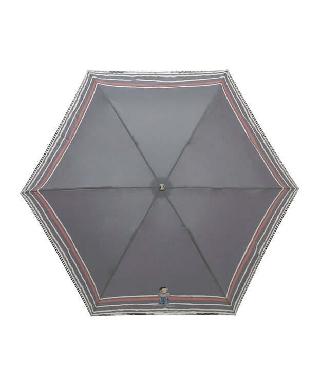 MOONBAT 【大きめ/軽量】POLO RALPH LAUREN （ポロ ラルフローレン）折りたたみ傘 FRENCH BEAR 55cm ネイビーブルー