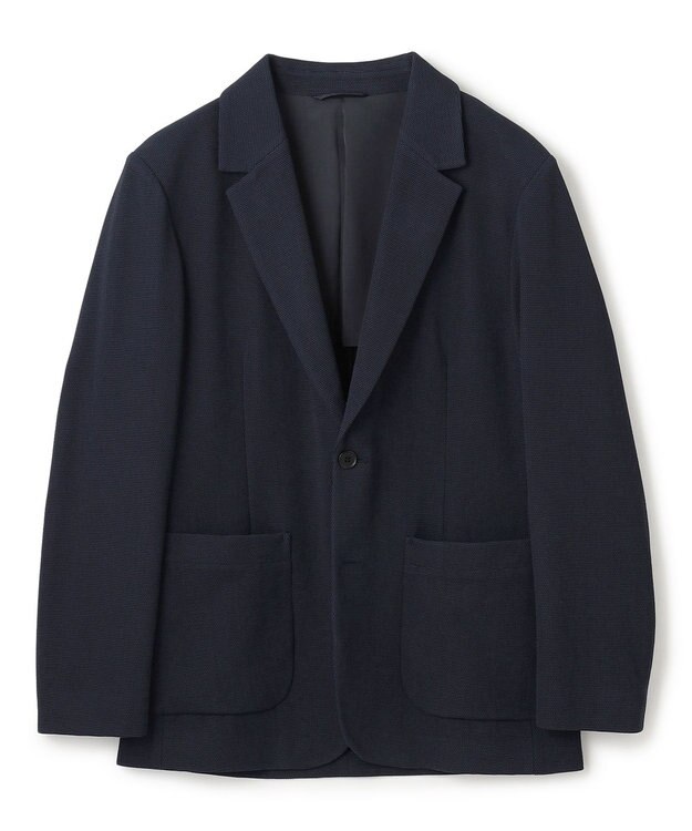 JOSEPH HOMME ソフトタックジャージー　ジャケット ネイビー系