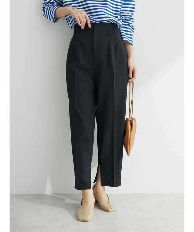 Green Parks 裾スリット／選べる美脚みえパンツ