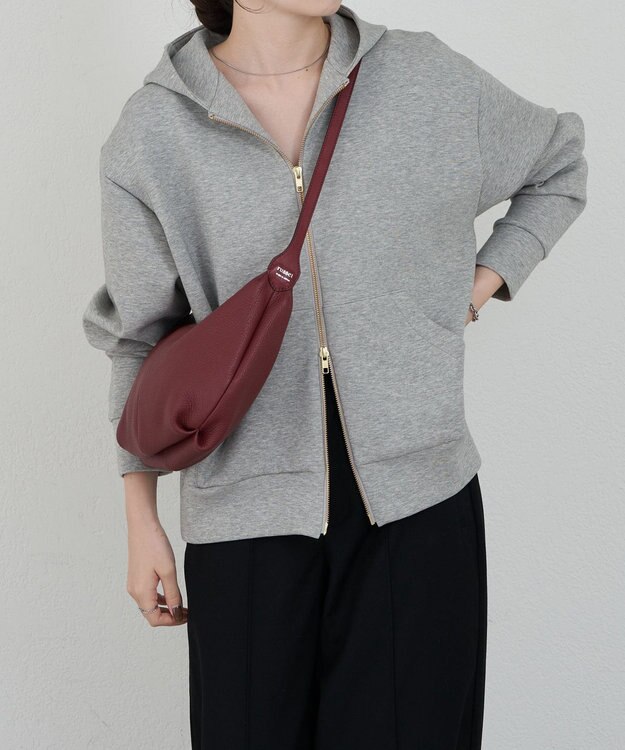 russet 【2025AW新作】シボレザーショルダーバッグ S(CE-1589) Bordeaux