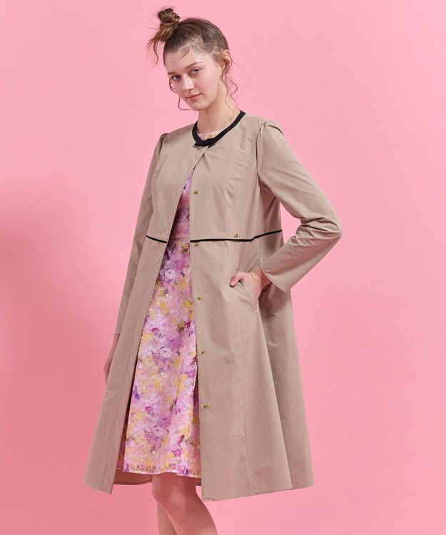 TOCCA BOW MELODY コート ベージュ系