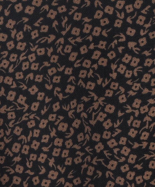 ANY 【洗濯機可能/ウエストゴム】ウエストギャザー ワンピース フラワー