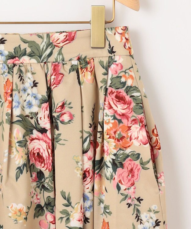 組曲 S 【23AW】ローズブーケプリント フレアスカート ベージュ系5