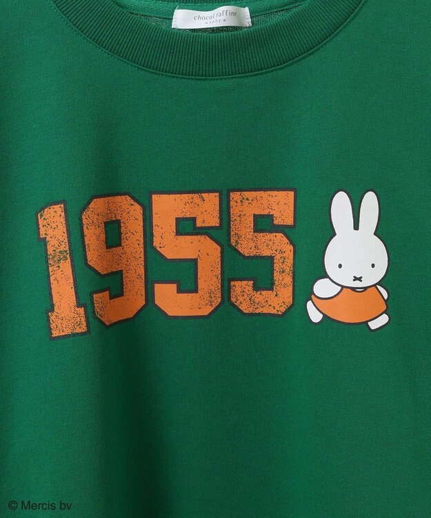 Green Parks Ｍｉｆｆｙ／ナンバーロゴミニ裏毛プルオーバー Green