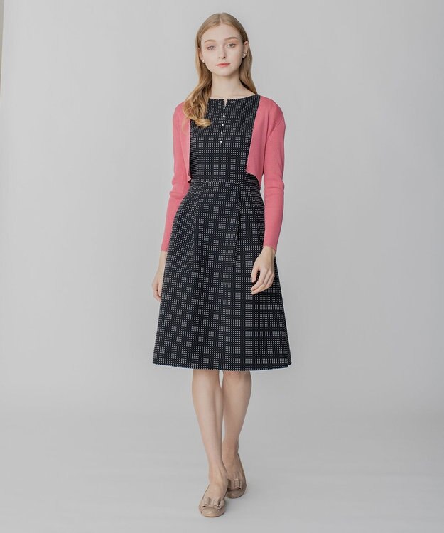 TOCCA 【洗える！】SILK RIB BOLERO ボレロ ベリー系