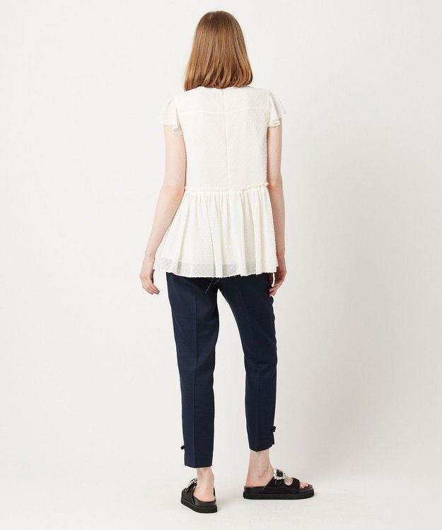 TOCCA 【洗える】SUMMER SHOWER ブラウス アイボリー系