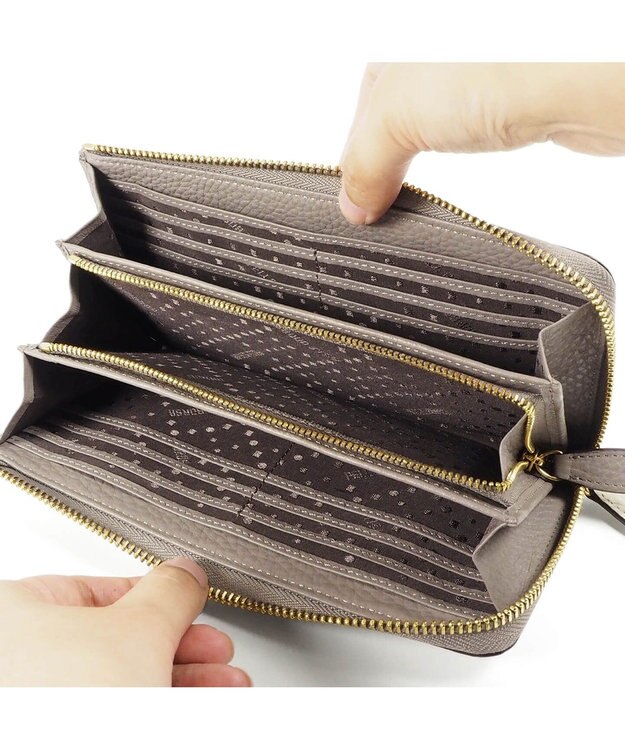 PELLE BORSA L字ファスナー長財布 Mano Good マーノグッズ 4721 ホワイト