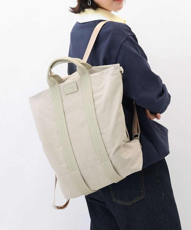 ACE BAGS & LUGGAGE W&.Day/Night レポ 2WAYトート B4サイズ 19172 ダブルアンドデイナイト ライトグレージュ
