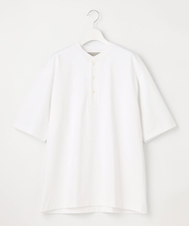 UNFILO MENS 多機能 ヘンリーネックＴシャツ オフ