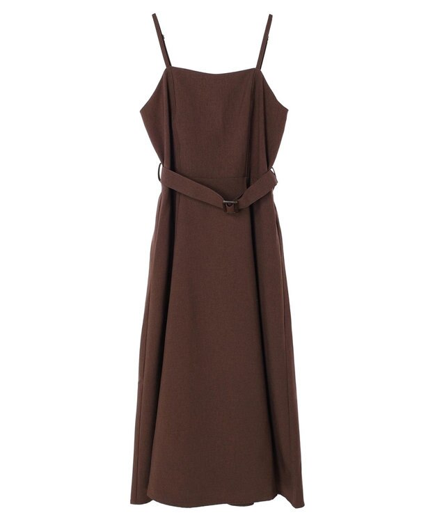 earth music&ecology ウエストマークキャミワンピース Mocha