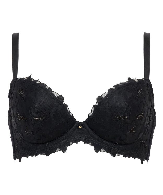 BRADELIS New York 【BRADELIS New York/ 育乳補整ブラ・STEP2 寄せる】ベルステップ2ブラ26S2 ブラック