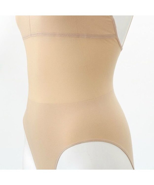 Chacott ボディファンデーション（シームレス）カップ差し込み可 ベージュ