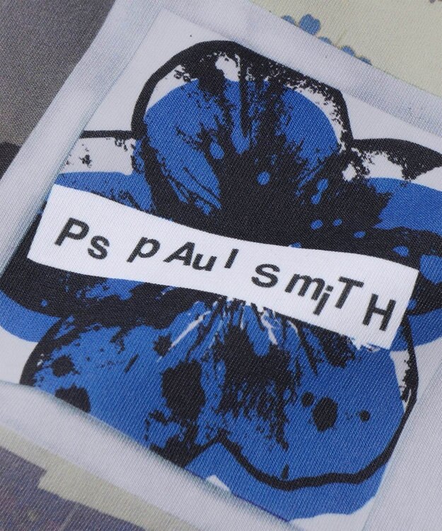 Paul Smith コラージュプリント 半袖Tシャツ ホワイト