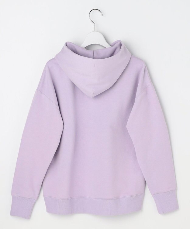 J.PRESS LADIES 【WEB限定】ロゴ裏毛 パーカー 【WEB限定】ラベンダー系