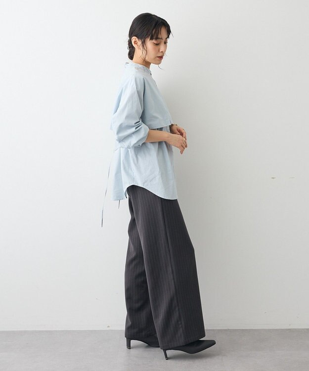 CRAFT STANDARD BOUTIQUE ヨークデザインシャツ Blue Green