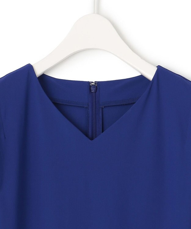 ICB 【接触冷感・UVカット・速乾・洗える】マットスキューバ ワンピース ロイヤルブルー系