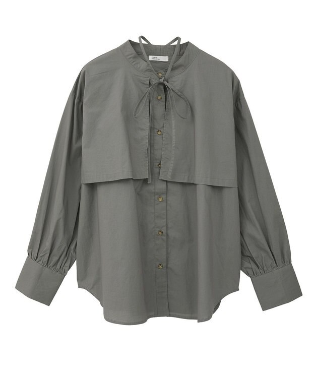 CRAFT STANDARD BOUTIQUE ヨークデザインシャツ Dark Gray