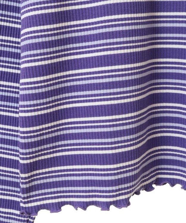 Green Parks Ｍｉｆｆｙ／マルチボーダープルオーバー Purple