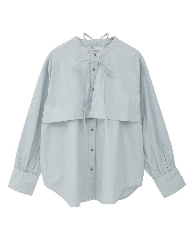 CRAFT STANDARD BOUTIQUE ヨークデザインシャツ Blue Green