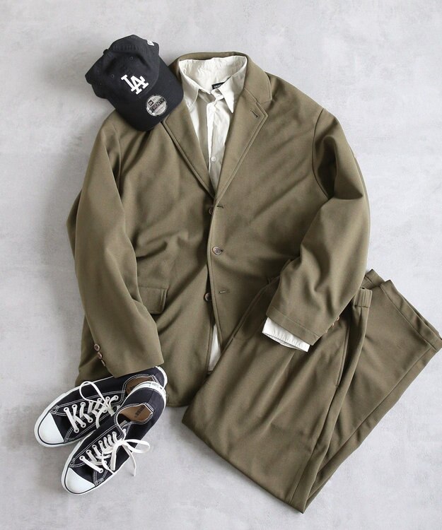 CRAFT STANDARD BOUTIQUE ジョーゼットセットアップ Khaki