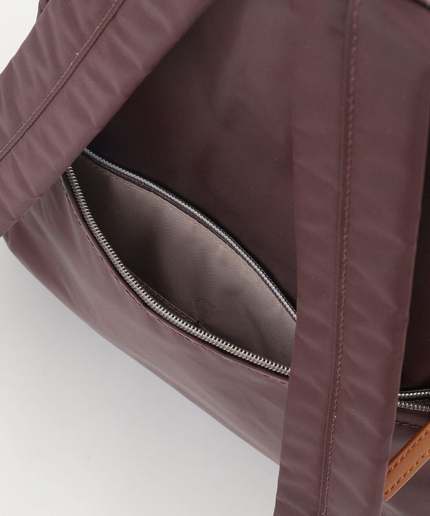 LA BAGAGERIE トライアングルリュックサック ワイン