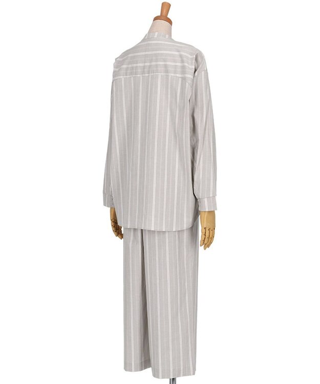 ワコール／睡眠科学 パジャマ 長袖 長ズボン 綿混(本体) 【睡眠科学×mintdesigns】 レディース YDX604 睡眠科学／ワコール ベージュ