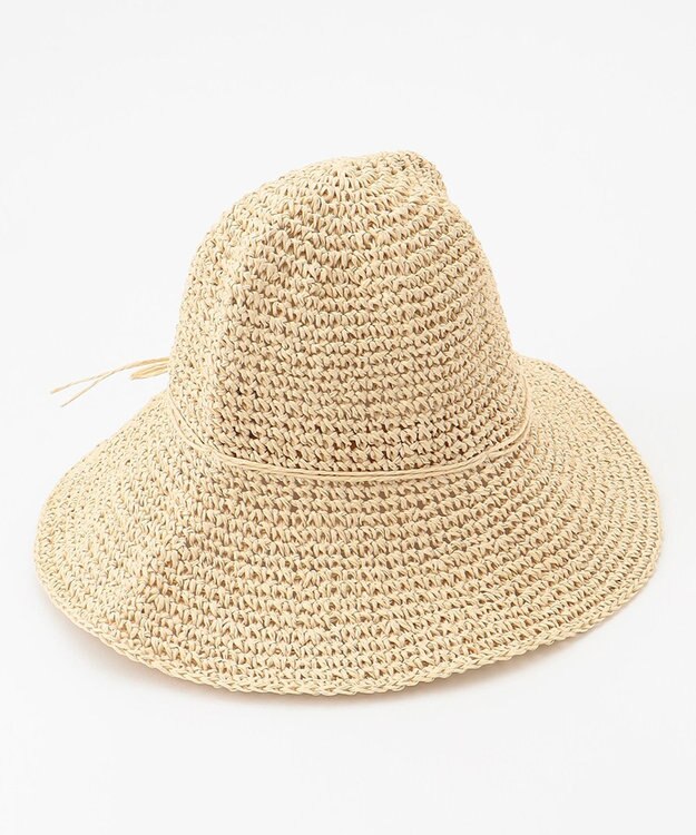 J.PRESS YORK STREET 【WOMEN】ストローハット ベージュ系