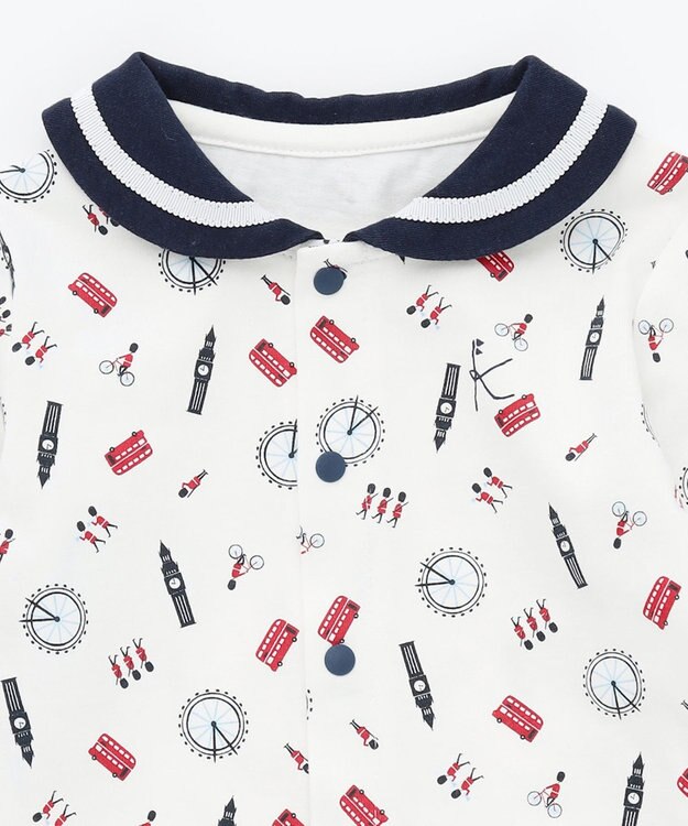 組曲 KIDS 【80-90㎝】ロンドントラベルセーラー セット オフホワイト系5