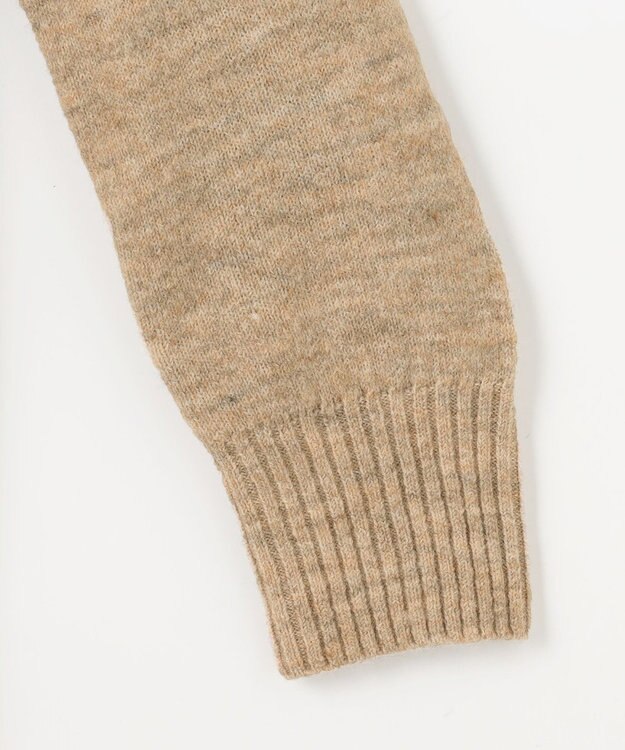 ANY SIS 【洗える】クロスレイヤードニット ワンピース ベージュ