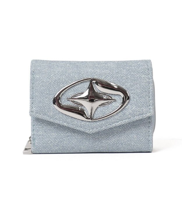 WEGO BIGメタルパーツウォレット ブルーその他