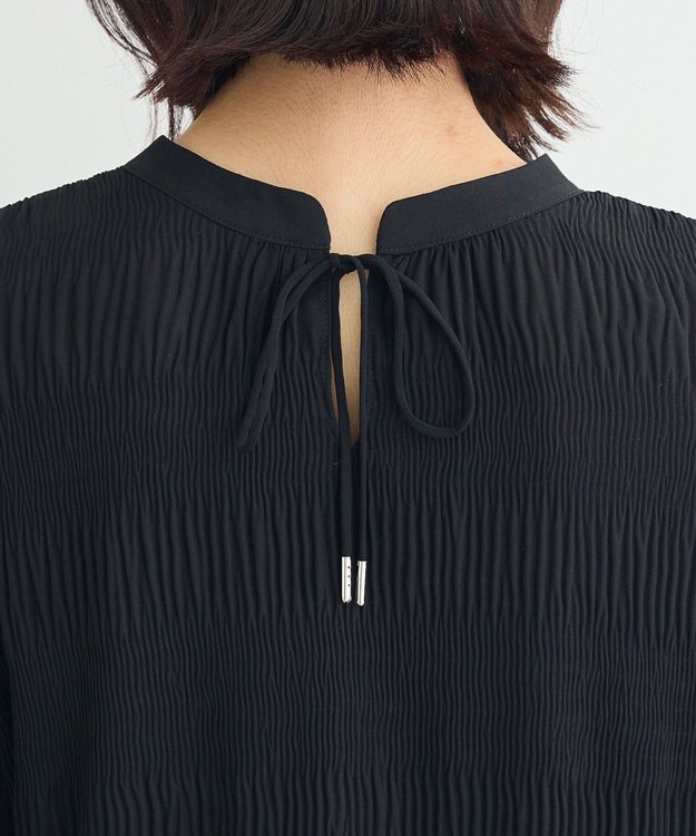 Green Parks マジョリカブラウス Black