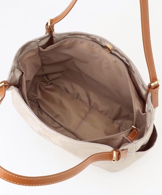 LA BAGAGERIE シャドージャカード A4トートバッグ アイボリー