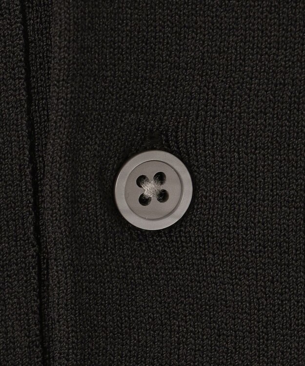 UNFILO MENS 【抗菌防臭】イージーケア ライトニットポロ [23年春夏商品] ブラック