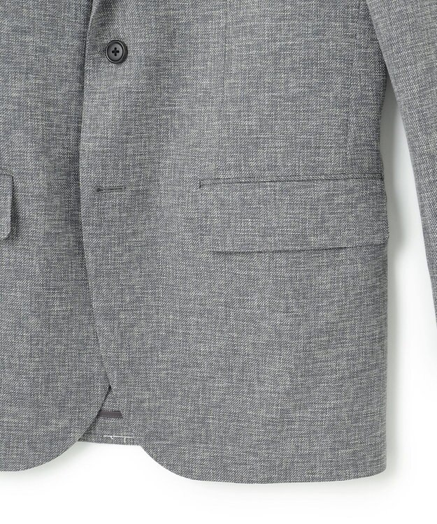 J.PRESS MEN 【NEW STAGE】 KASURI DYEING メッシュ ジャケット ライトグレー系