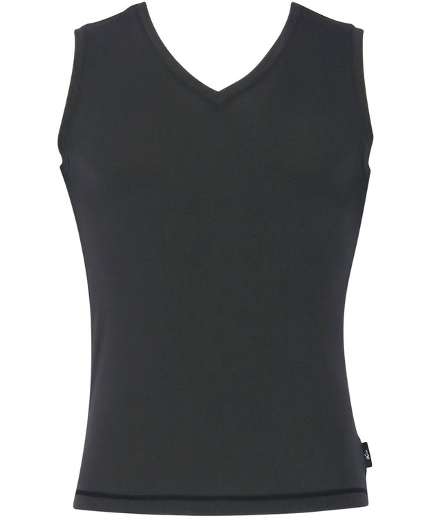 CW-X 【MEN】 CW-X 機能性トップス 汗対策インナー ノースリーブ タンクトップ Vネック べたつき防止加工 通気性(本体) メンズ CHO040 /ワコール ブラック