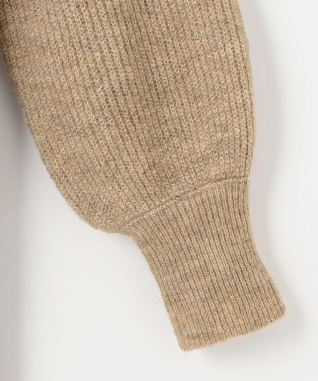 ANY SIS 【洗える】クロスレイヤードニット ワンピース ベージュ