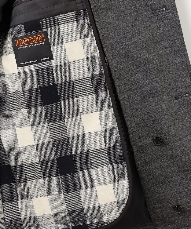 J.PRESS MEN アクティブウォームジャージ シティウォークコート ライトグレー系