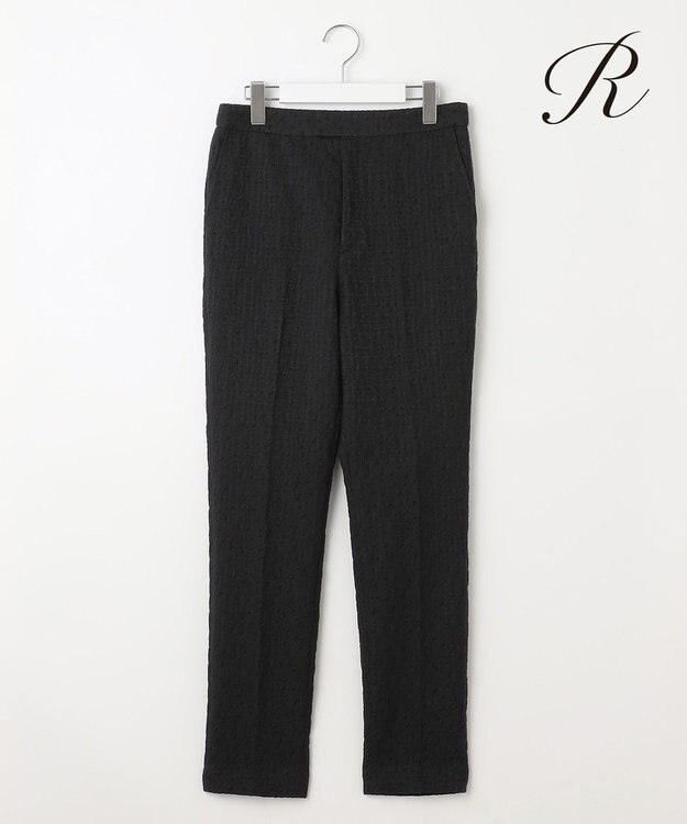 23区 L 【R(アール)】フクレジャカード パンツ ブラック系