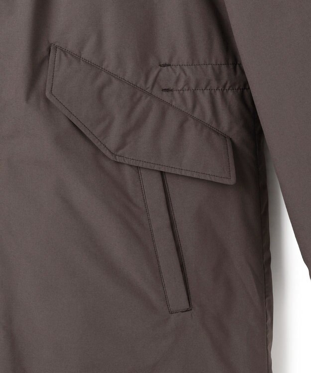 J.PRESS MEN 真冬の上質ドレスダウン【軽量 / 保温性 / 撥水性 / 透湿】ストレッチタフタ ADSモッズダウン コート カーキ系