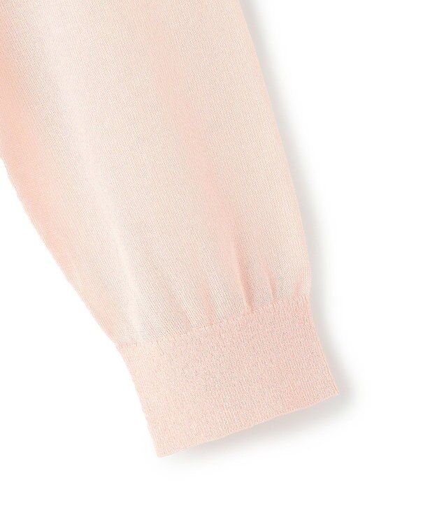 23区 【先行予約/WEB&一部店舗限定カラーあり】シャイニーシアー フラップポケット カーディガン [WEB&一部店舗限定]ピンク系