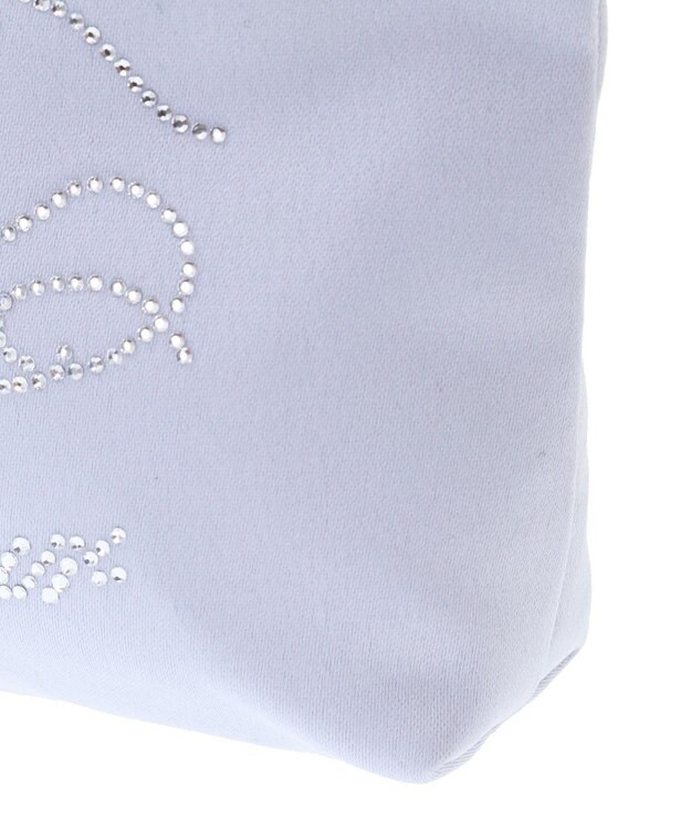 Maison de FLEUR EC限定ラインストーンポーチ Grayish Blue