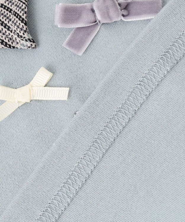 ANY KIDS リボンモチーフ Ｔシャツ サックスブルー