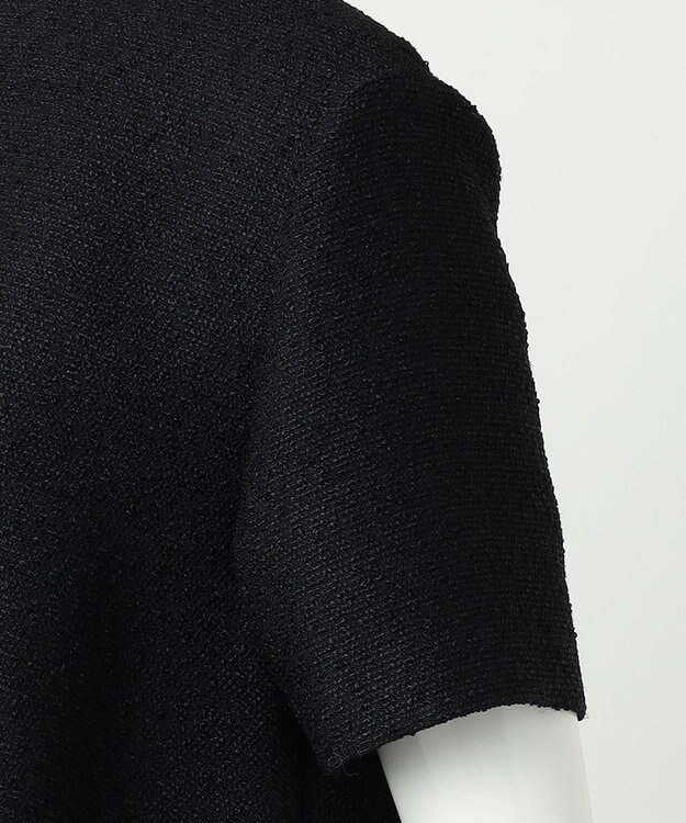 23区 【R(アール)】リングツイード ワンピース ブラック系