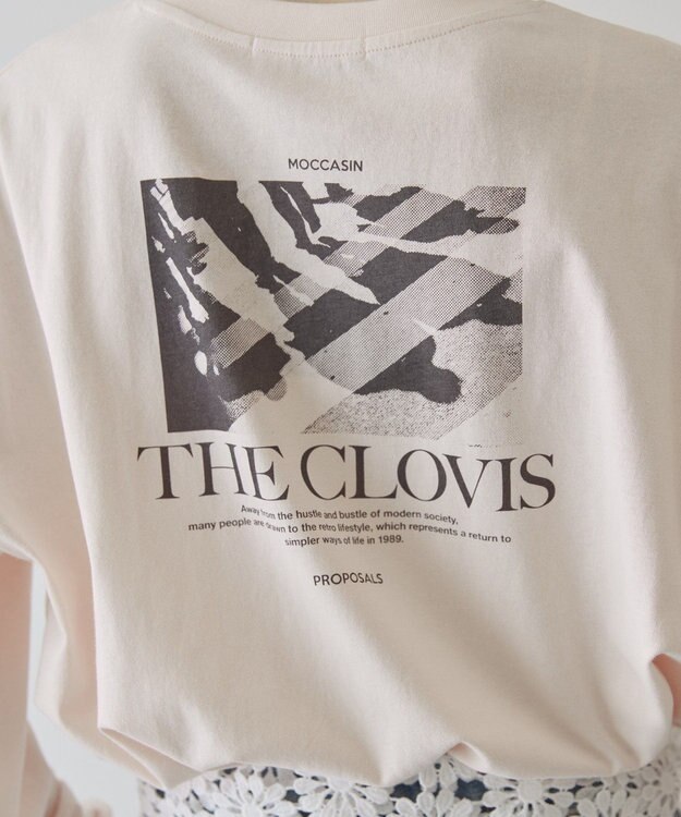 AMERICAN HOLIC BACK PHOTOプリントロンT Light Pink