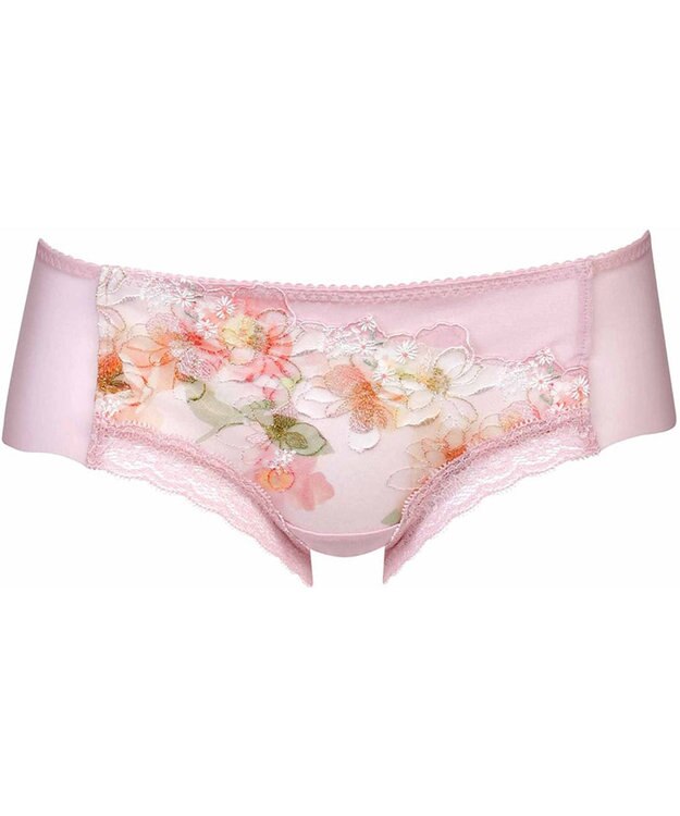 WACOAL ボーイレングス ショーツ 【ハグするブラ】 BRB498とペア はきこみ丈あさめ 全方向ストレッチ(バック) レディース PRA698 /ワコール ピンク