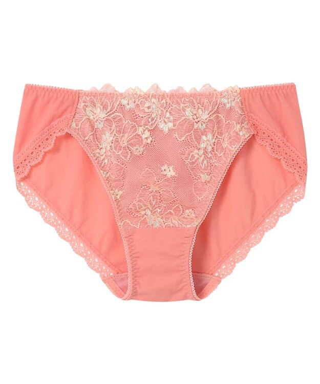 AMPHI ショーツ 【BRAGENIC ブラジェニック 脇高細見えタイプ】 BMI350とペア 吸汗速乾(後ろ身頃) アウターにひびきにくい(裾) PMI150 アンフィ／ワコール オレンジ