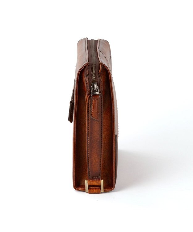 ACE BAGS & LUGGAGE LO HOMME PRESSE アルカイック 本革 日本製 セカンドバッグ 71851 ロ・オム・プレッセ ブラウン