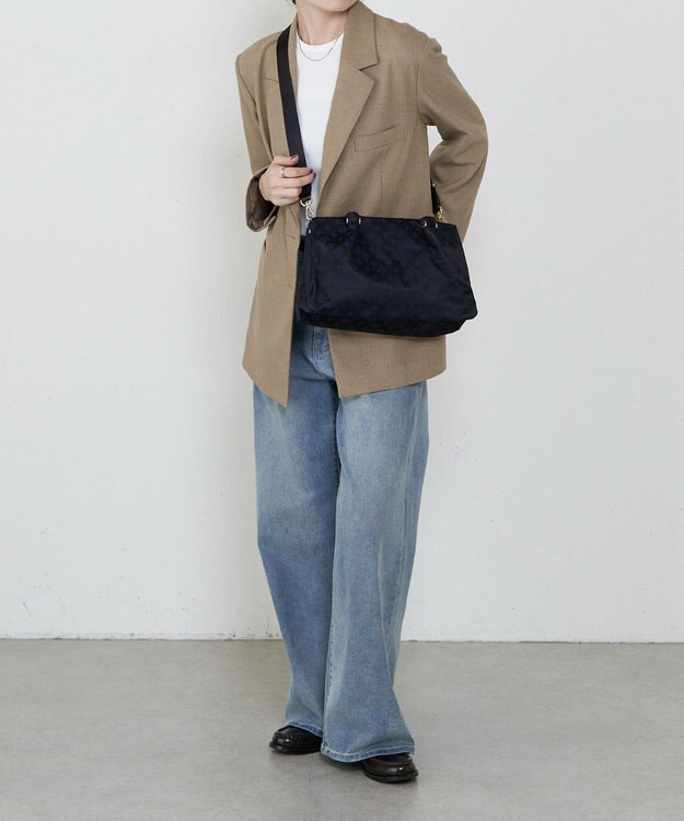 russet ナイロン三層2WAYミニトートバッグ(CE-1580) Black/Navy